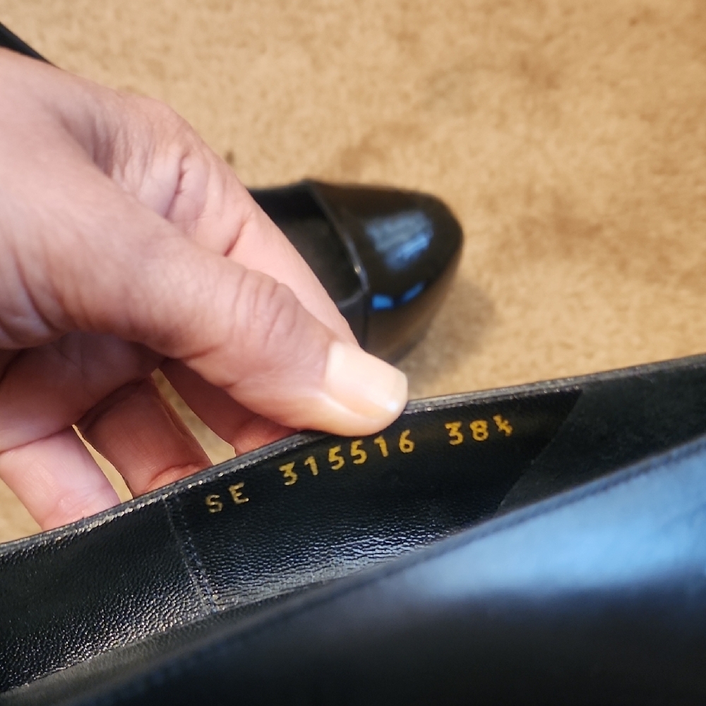 Yves Saint Laurent Black Patent Leather Tribtoo Platforms Heels - Picture 8 of 16